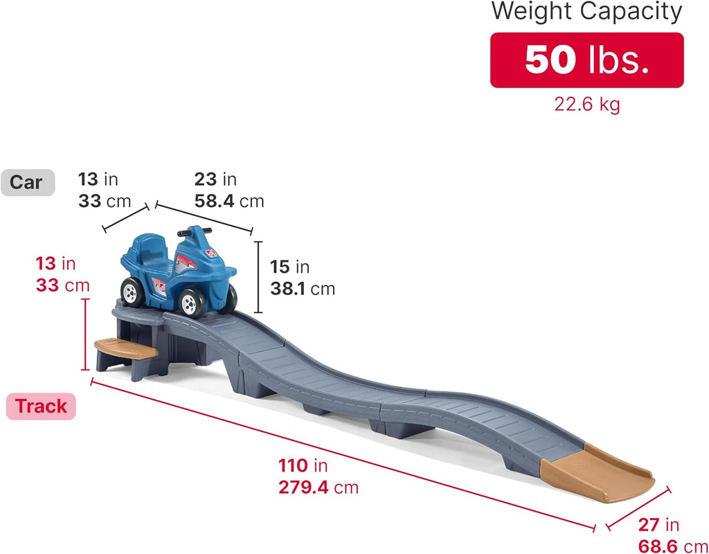 Up & Down Roller Coaster Kids Ride Toy