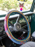 Steering Wheel Cover. 15 - Dark Turquoise