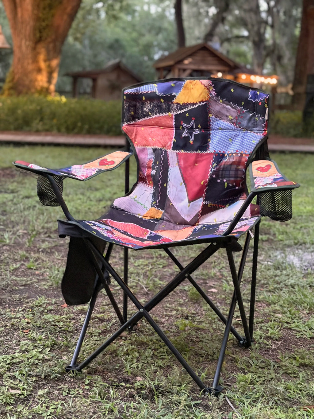 Happy Camp Chair - Brimfield Patchwork Multi