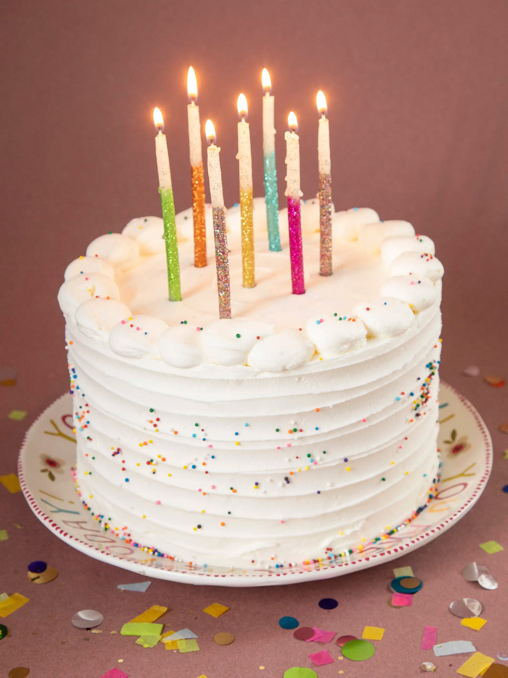 Wishing Candles - Rainbow