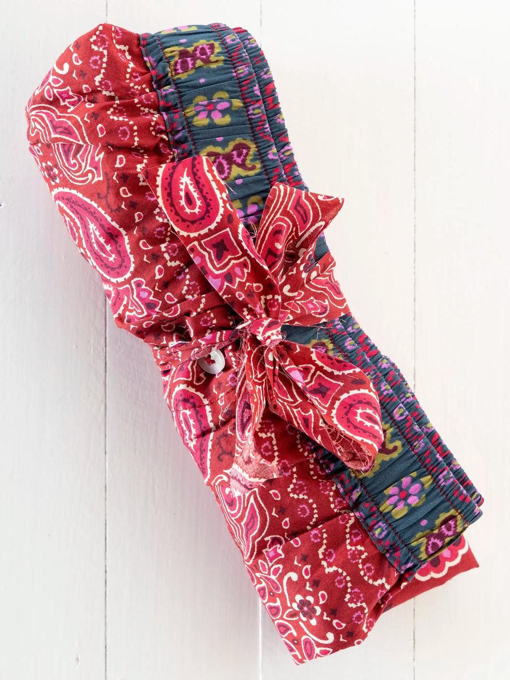 Dream On Boxer Shorts - Brimfield Bandana Ruby