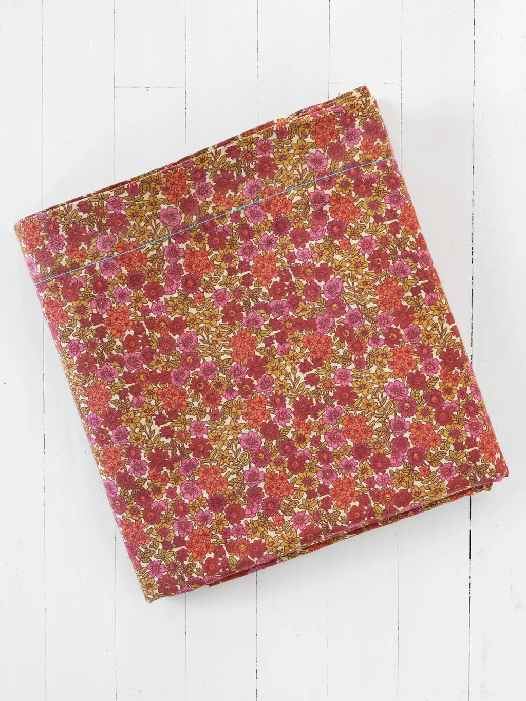 Mix & Match Cotton Flat Sheet - Groove Floral Garden