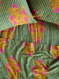 Sooo Soft Cotton Sheet Set - Batik Garden Olive