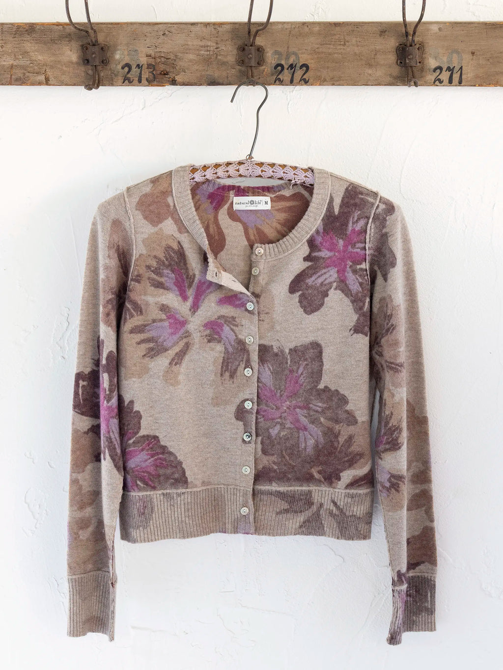 Your Everything Cardigan Sweater - Wisteria Floral